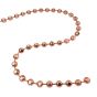 Q-Link Brand Faceted Chain Copper 30''