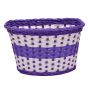 Oxford Junior Woven Basket-Lilac (590-BK140L)