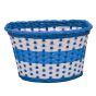 Oxford Junior Woven Basket-Blue (590-BK140U)