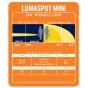 Kelty LumaSpot Mini Camping Lantern - Black - 80 Lumen