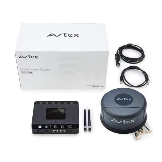 Avtex AMR104x 4G Dual Sim & Wi-Fi Mobile Internet Solution - Grey