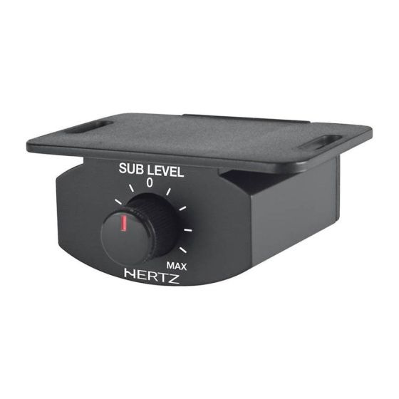 Hertz HRC Sub Bass Remote Control