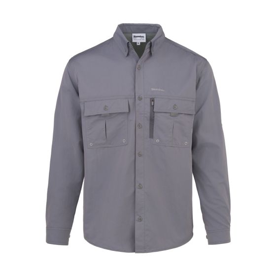 Snowbee Prestige Technical Fishing Shirt - Grey
