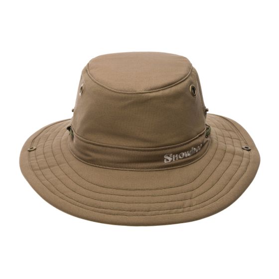 Snowbee Classic Wide Brim Hat - Khaki