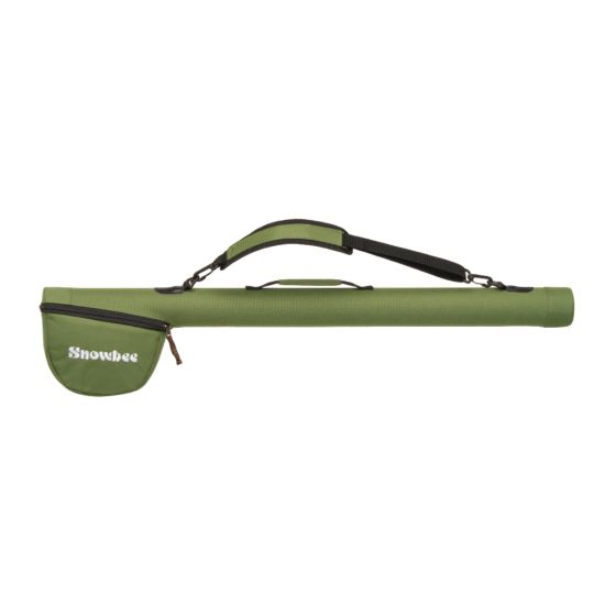 Snowbee Single Travel Fly Rod/Reel case - Sage Green/Grey