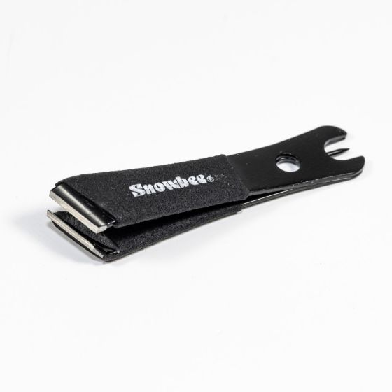 Snowbee Stainless Angled Snips - Black