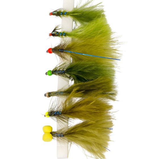 Snowbee Electric Damsels  Tied Fly