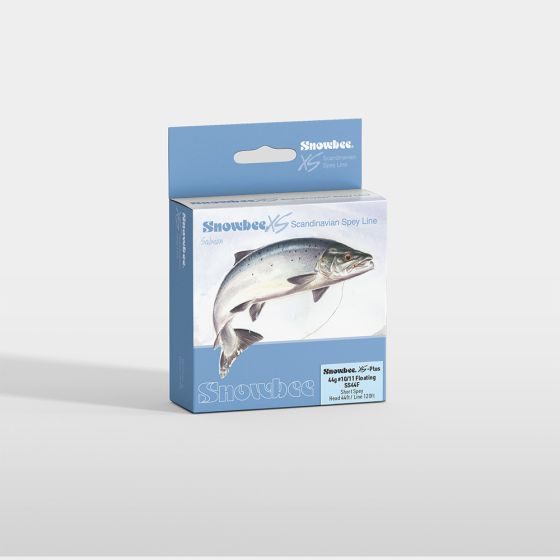 Snowbee XS-Plus Short Spey Line with Continuous Running Line - Blue