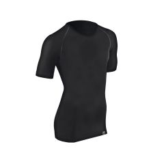 F-Lite Men's Organic Bamboo Base Layer T-Shirt - Black-X Large