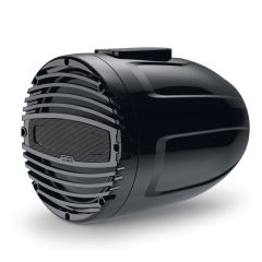 Hertz 200W 8" HTX RGB LED Marine Tower Flat Speakers - Total Black
