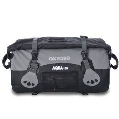 Oxford Aqua T 50 Waterproof Roll Bag-Black/Grey