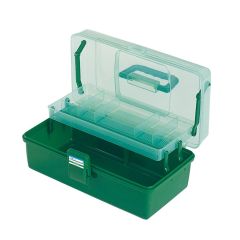 Shakespeare Deluxe Tackle Box - 1 Tray - Green