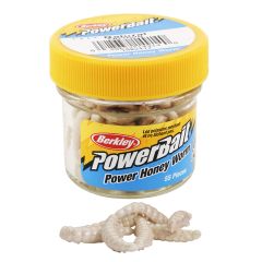 Berkley Powerbait Honey Worms - White Twin Pack