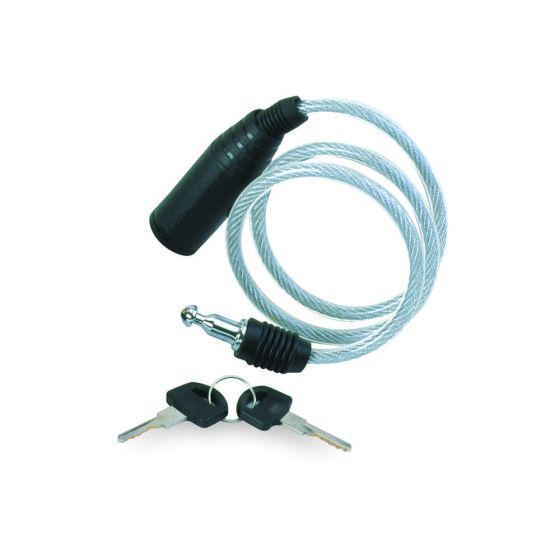 Oxford Bumper Cable Lock 600mm/24'' x 6mm Smoke