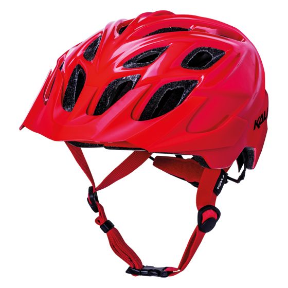 Kali Chakra Solo Trail Helmet - Solid Gloss Red