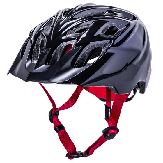Kali Chakra Youth Helmet - Solid Gloss Black