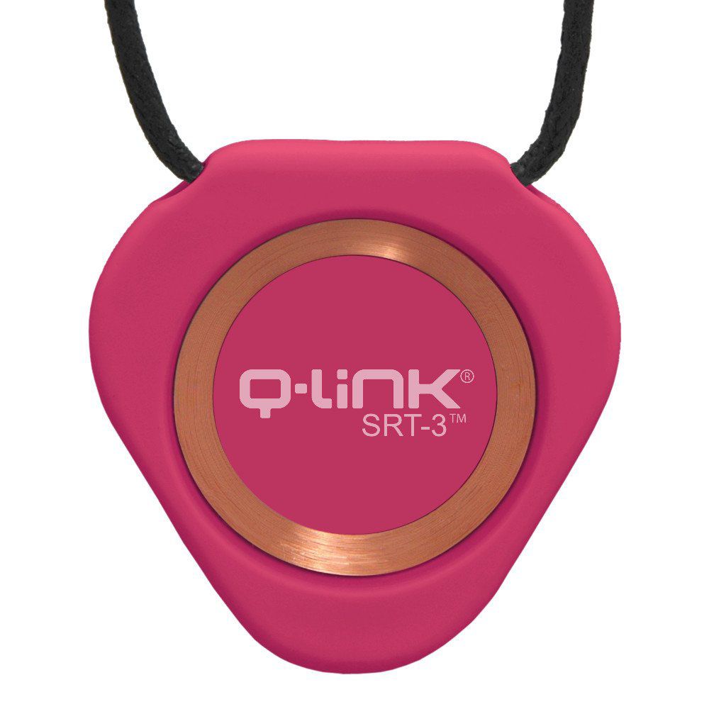 Q-Link SRT-3 Pendant Acrylic Triangle Pink