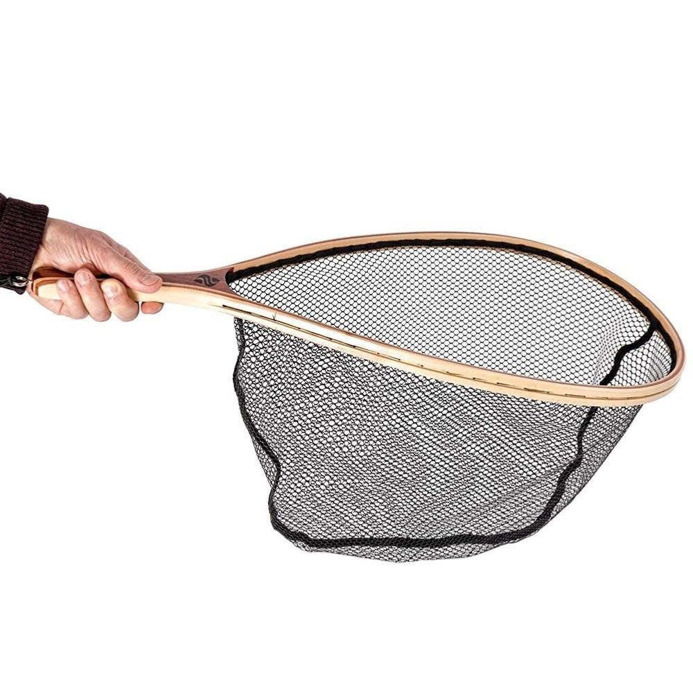 Snowbee Luxury Hand-Crafted Wooden Hand Trout Landing Net - S