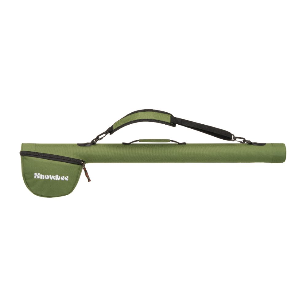 Snowbee Single Travel Fly Rod/Reel case - Sage Green/Grey