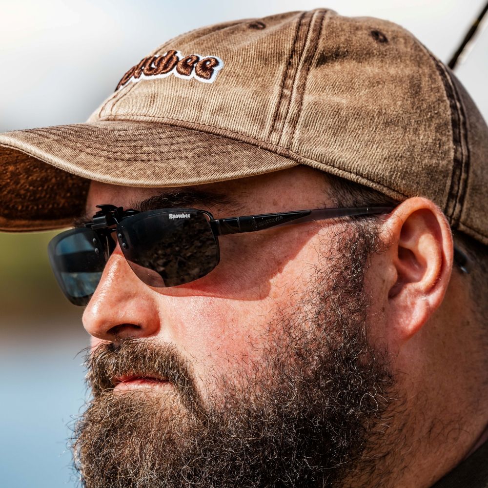Snowbee Clip-On/Flip-Up Polarising Fishing Sunglasses