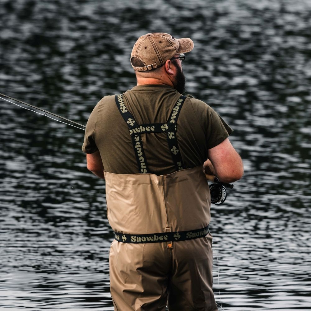 Snowbee 210D Nylon Wadermaster Chest Waders - Cleated Sole