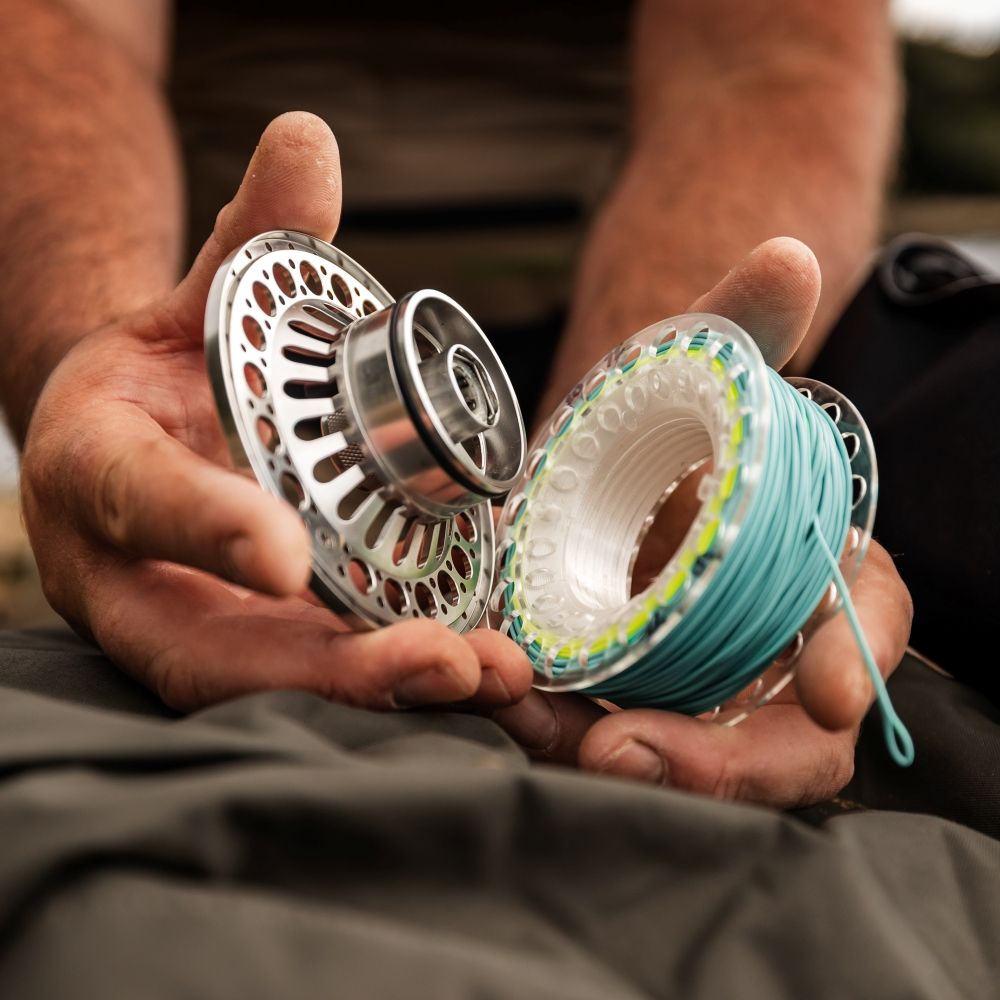 Snowbee Spectre #5/6 Cassette Fly Reel Kit - Silver