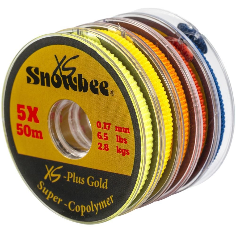 Snowbee XS-Plus Gold Super-Copolymer Line Clear 50m
