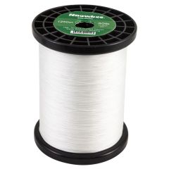 Snowbee Fly Line Backing - 1250m Braided Dacron - White - 30lb