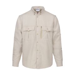 Snowbee Prestige Technical Fishing Shirt - Taupe