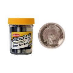Berkley Powerbait Select Glitter Trout Bait - Black/White 
