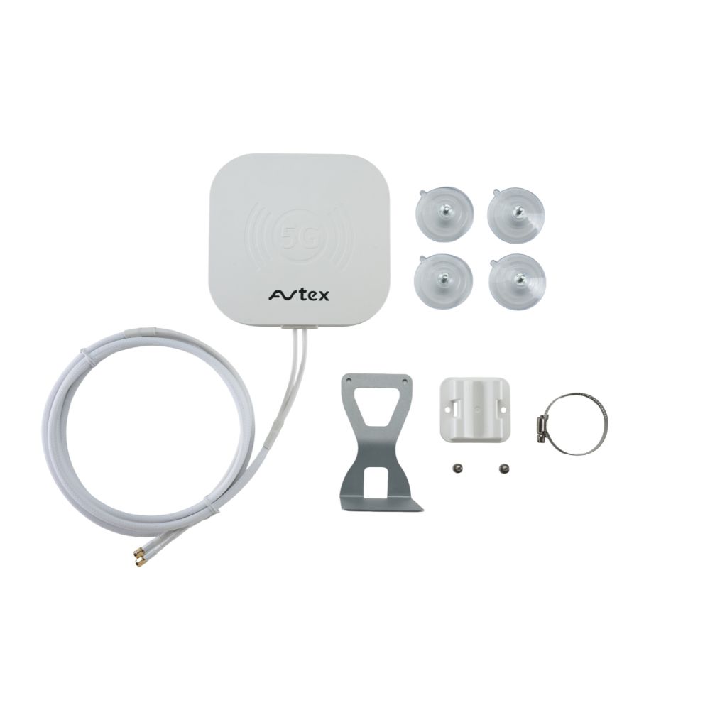 Avtex AMR104P 4G Wi-Fi CAT 6 Dual Sim Mobile Internet Solution - White