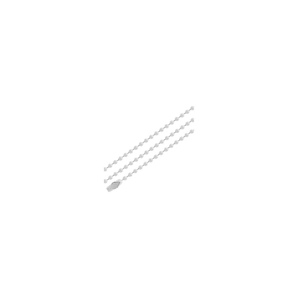 Q-Link Brand Ball Chain White 30''