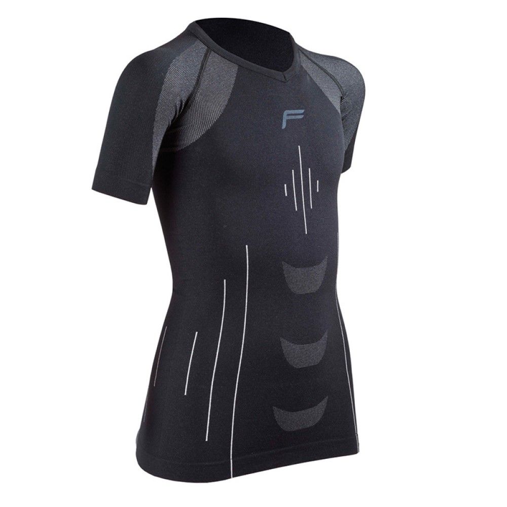 F-Lite Kid's Megalight 140 Base Layer T-Shirt - Black -JS