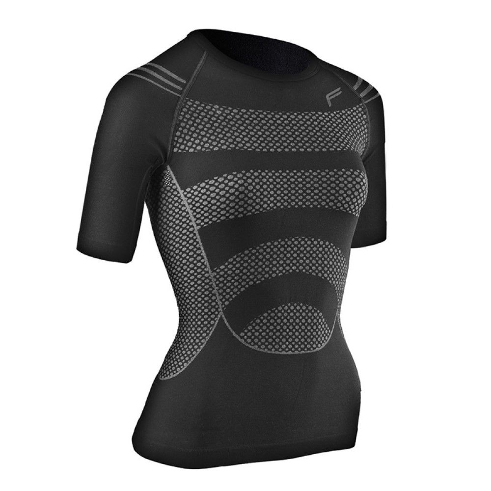 F-Lite Women's Megalight 200 Base Layer T-Shirt - Black - Extra Large