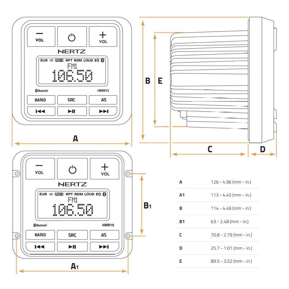 Hertz HMR 15 - Digital Media Receiver