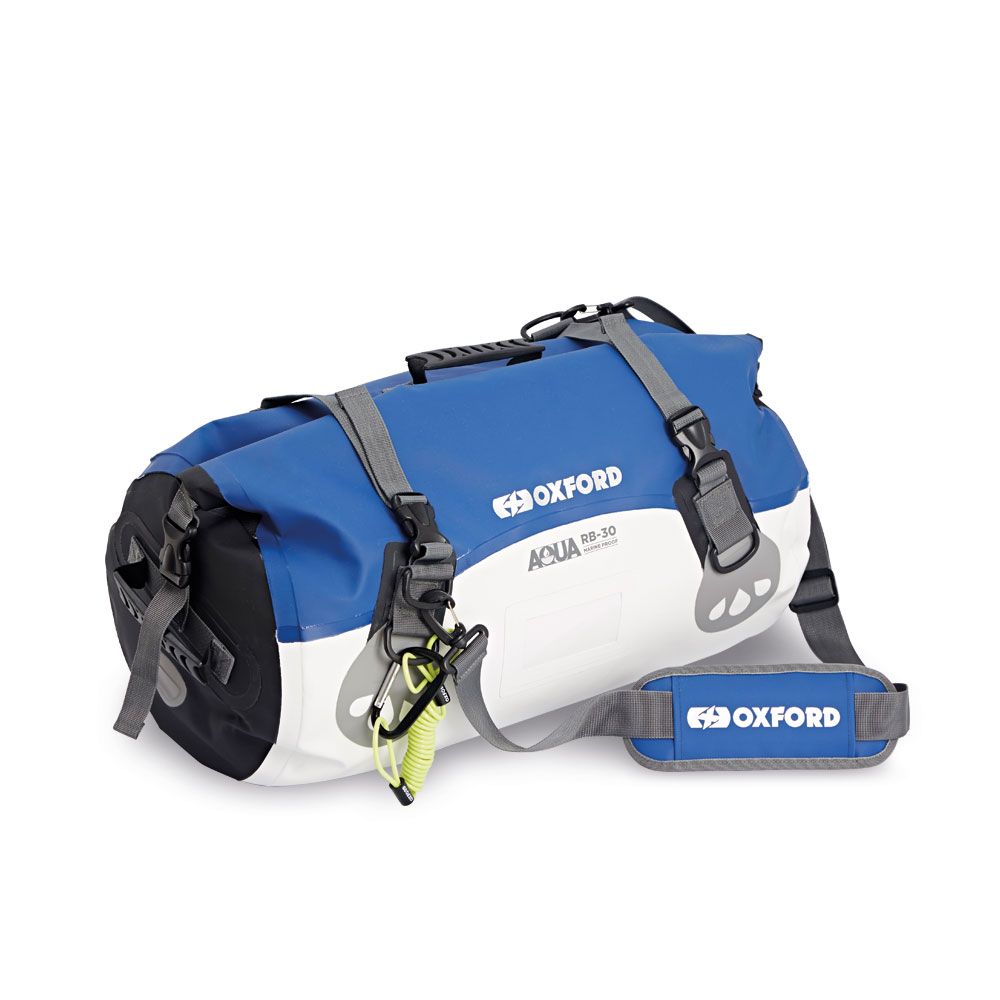 Oxford Aqua RB30 Roll Bag - Blue/White