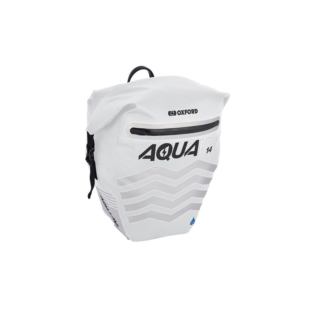Oxford Aqua V 14 Pannier White