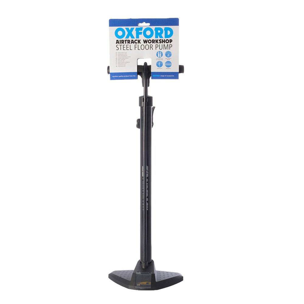 Oxford Unisex Airtrack Workshop Steel Floor Pump