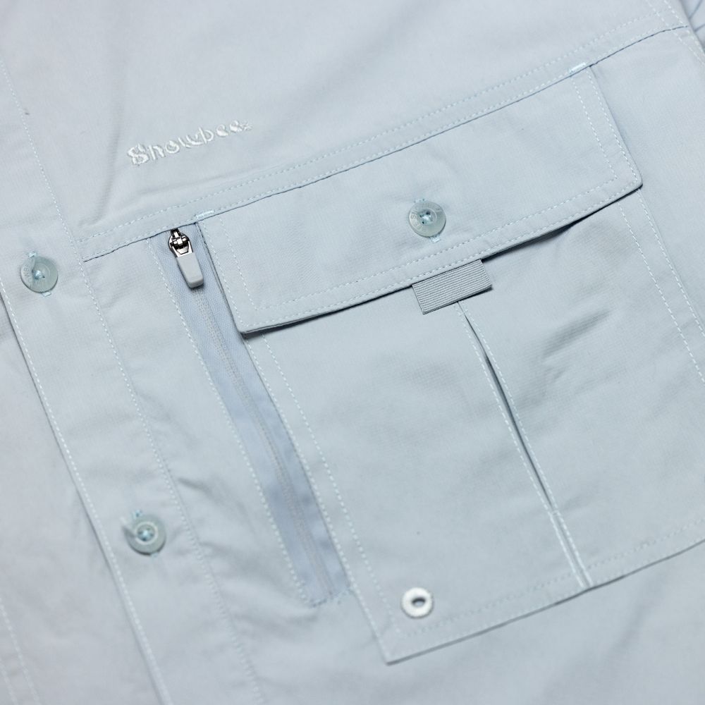 Snowbee Prestige Technical Fishing Shirt - Blue