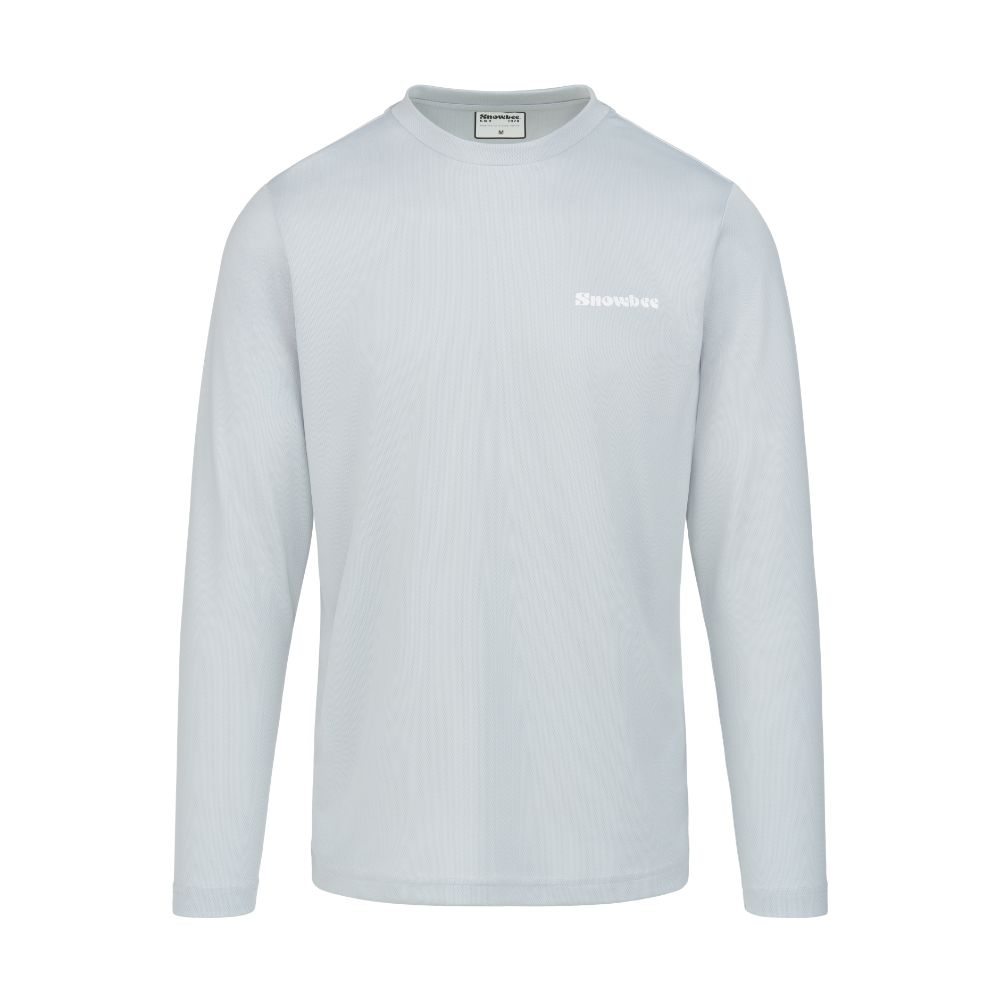 Snowbee Technical Long Sleeve Fishing T-Shirt - Grey