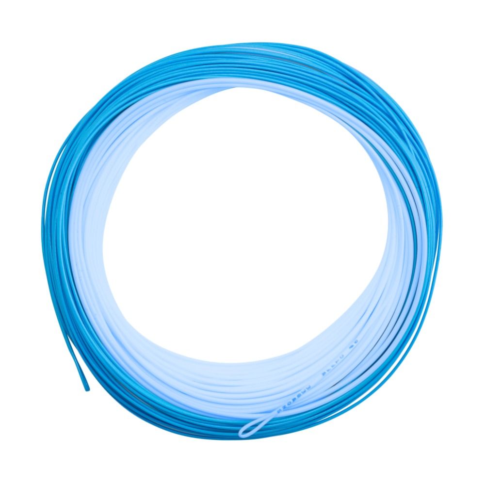 Snowbee XS-Plus Short Spey Line with Continuous Running Line - Blue