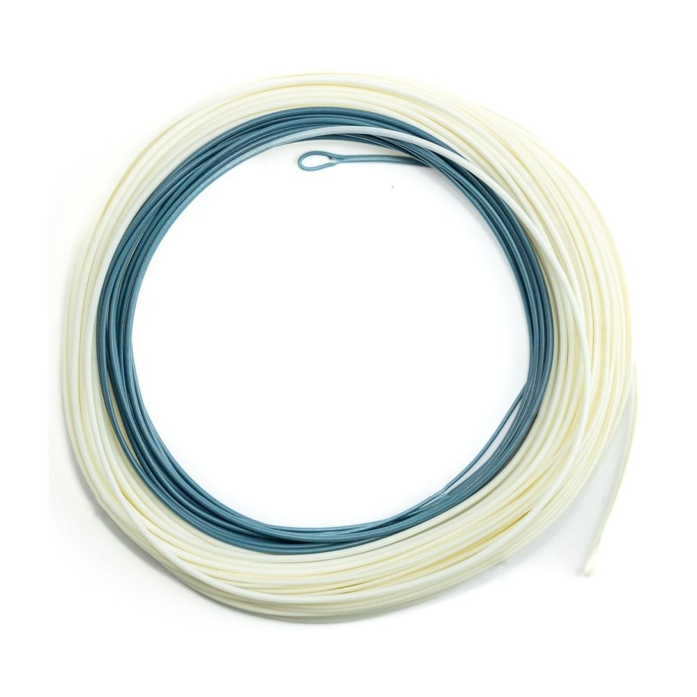 Snowbee XS-Plus Buzzer 2 Sink-Tip Fly Lines - Light Blue / Ivory