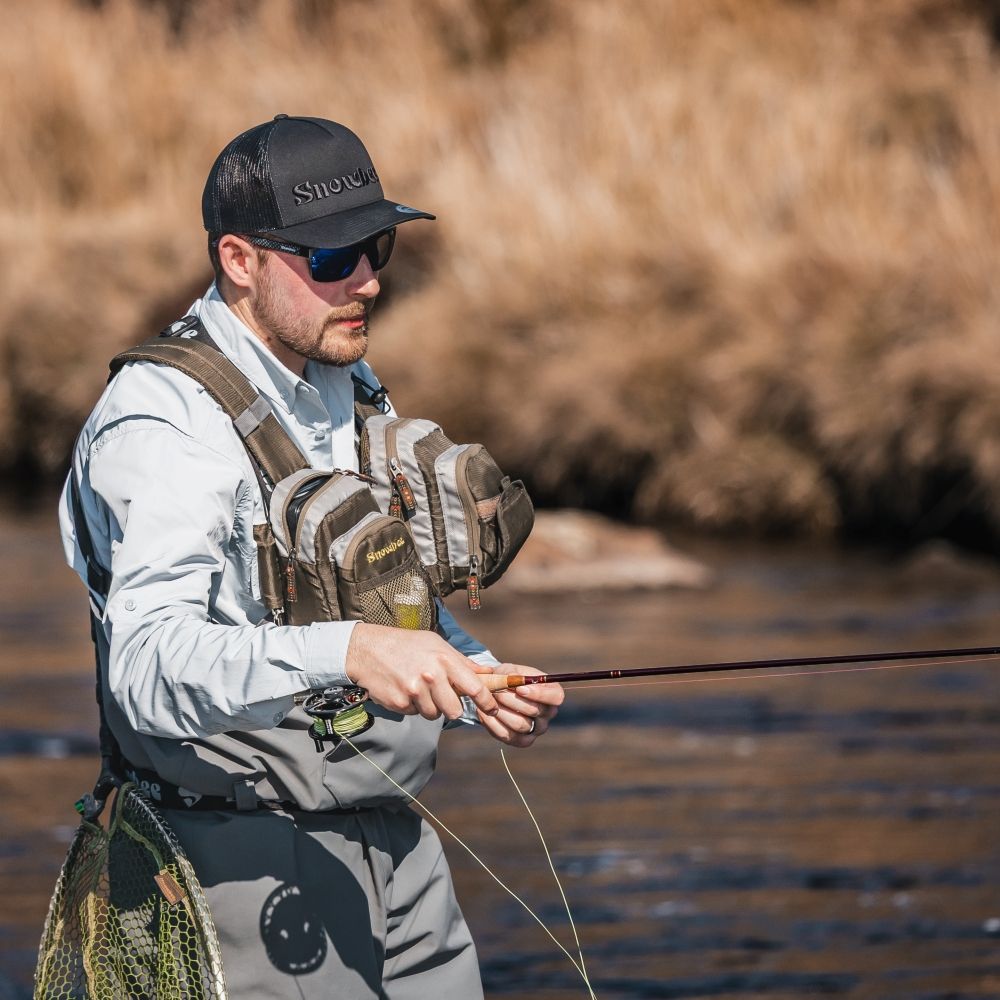 Snowbee Prestige Technical Fishing Shirt - Blue