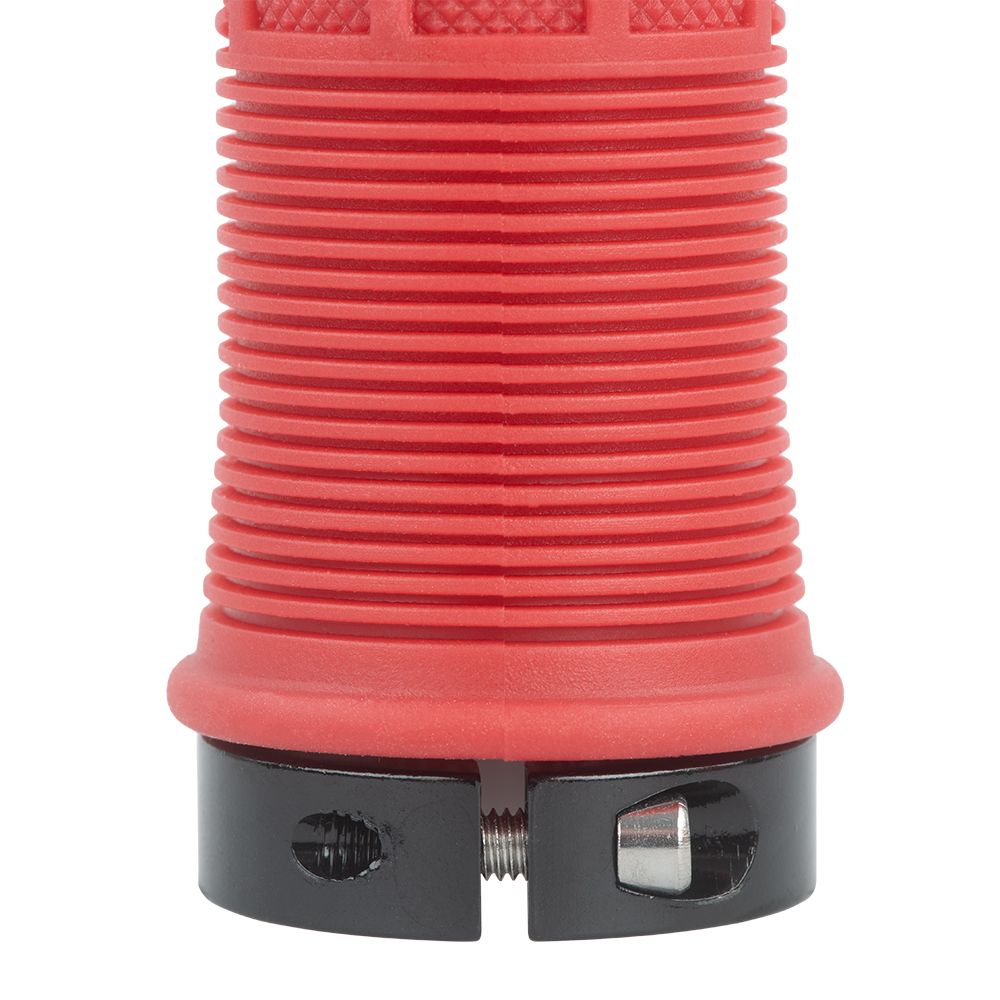 Oxford Loam Pedal & Driver Grip Bundle Red