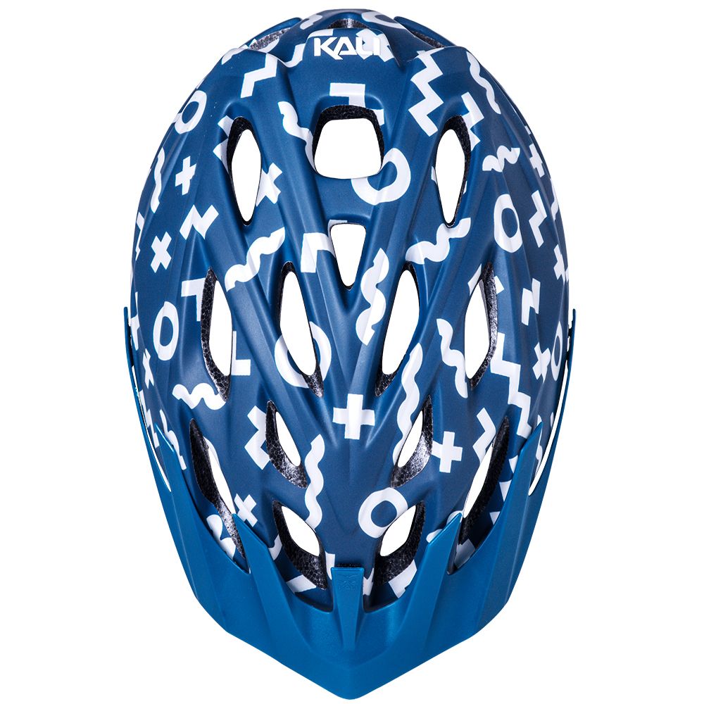 Kali Chakra Youth+ Helmet - Zwiggles Matt Teal / White