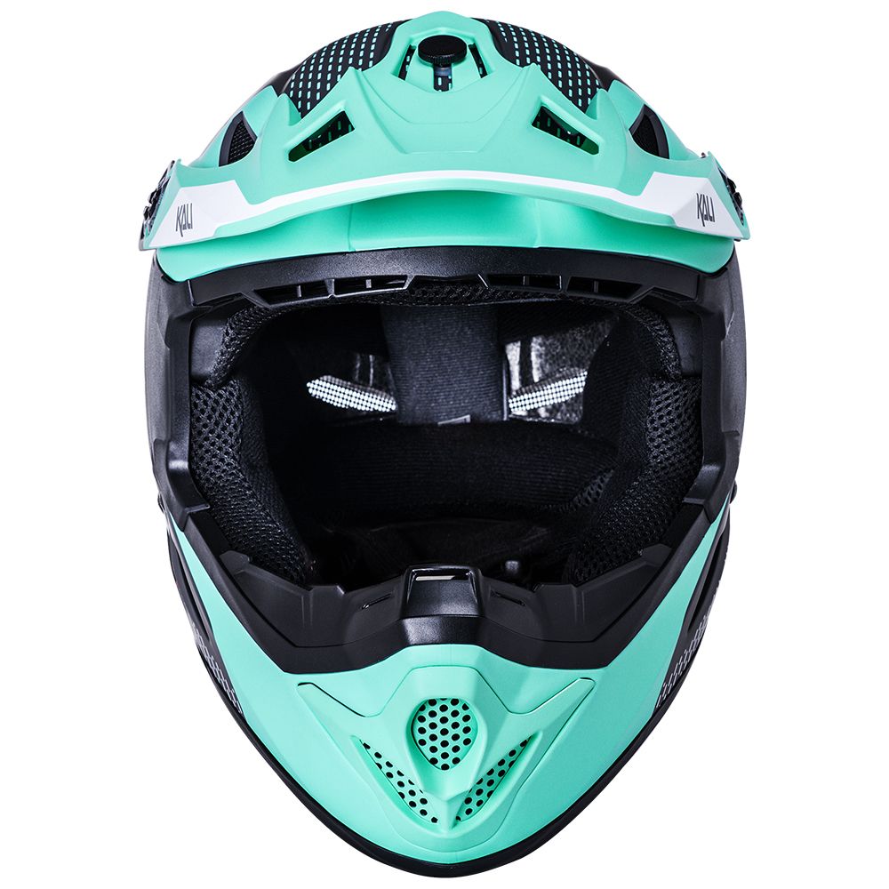 Kali Zoka Full Face Helmet - Dash Matt Seafoam / Grey