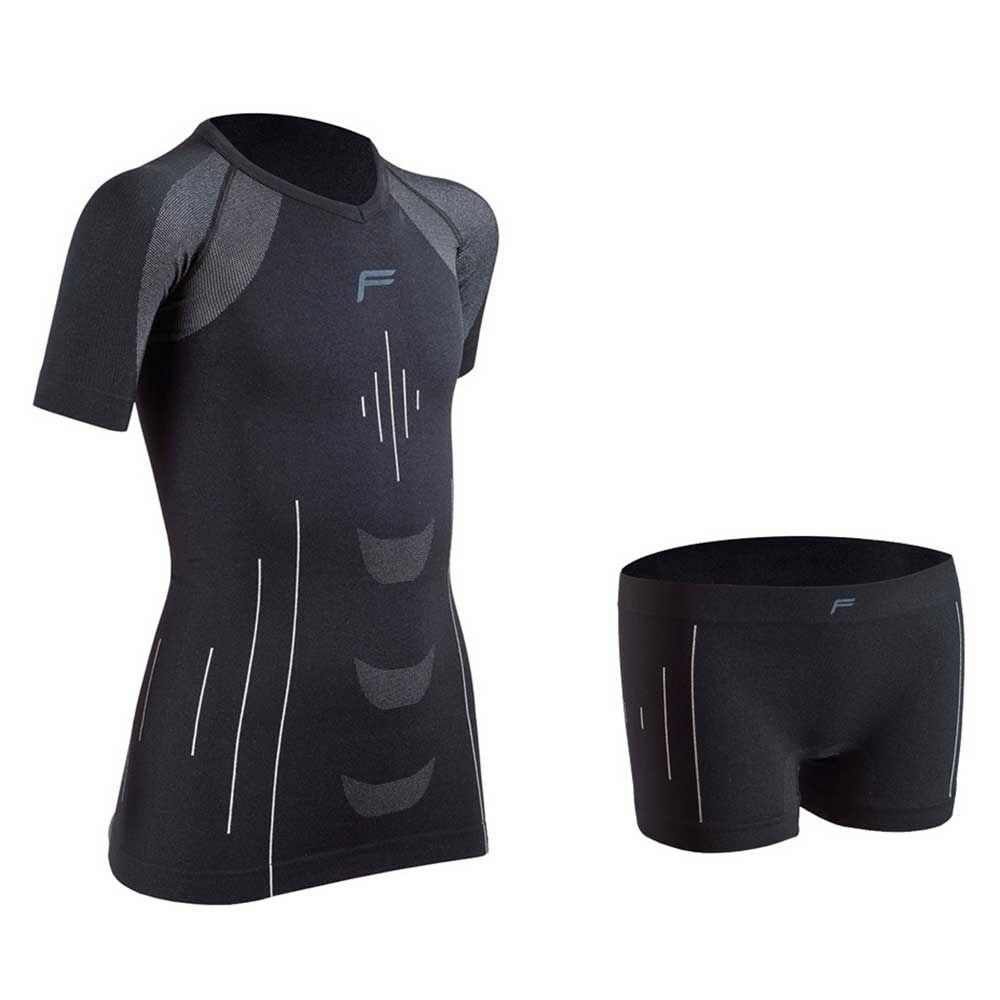 F-Lite Kid's Megalight 140 Base Layer Set - Black - JL