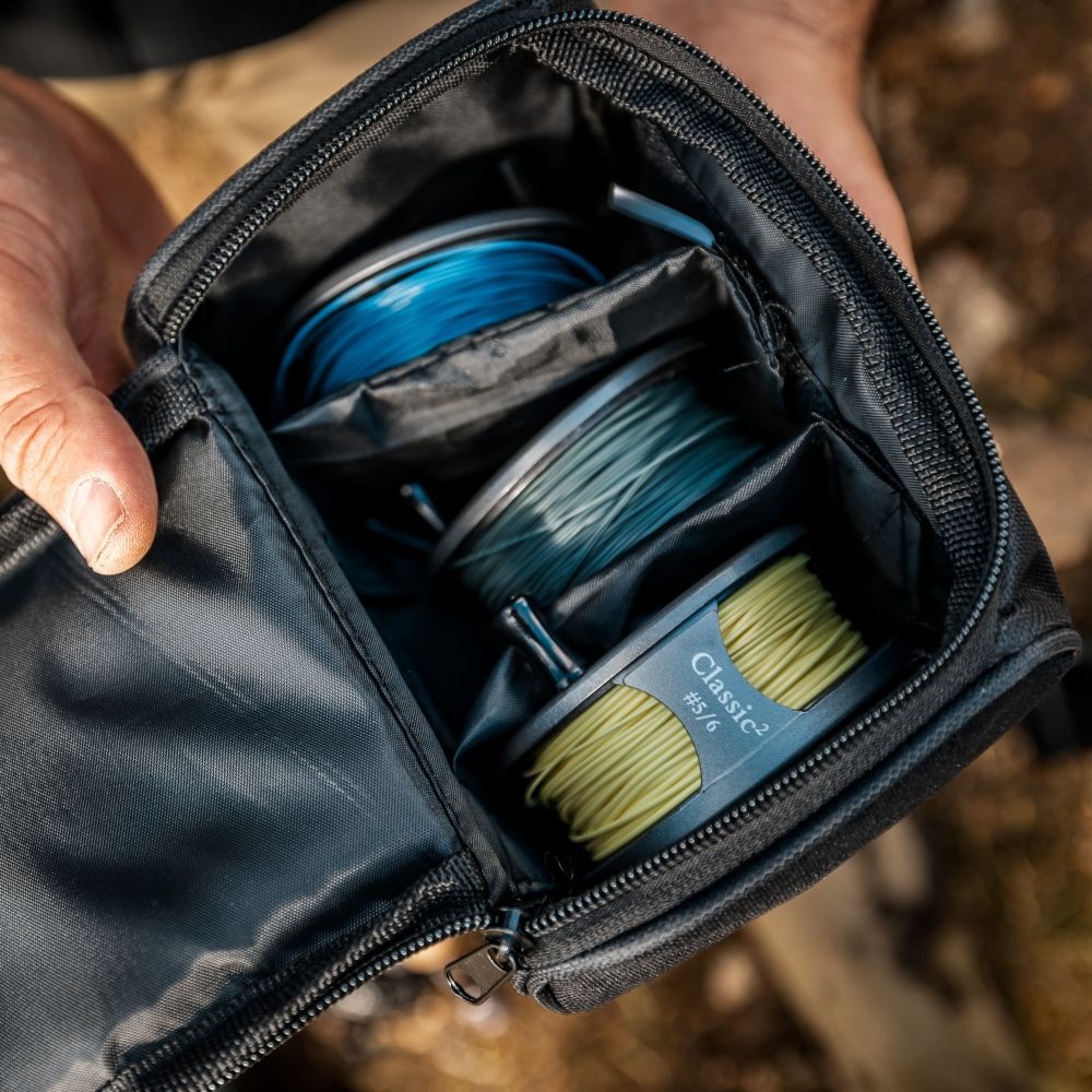 Snowbee Classic 2 Cassette Fly Reel with Loaded Fly Lines - #7