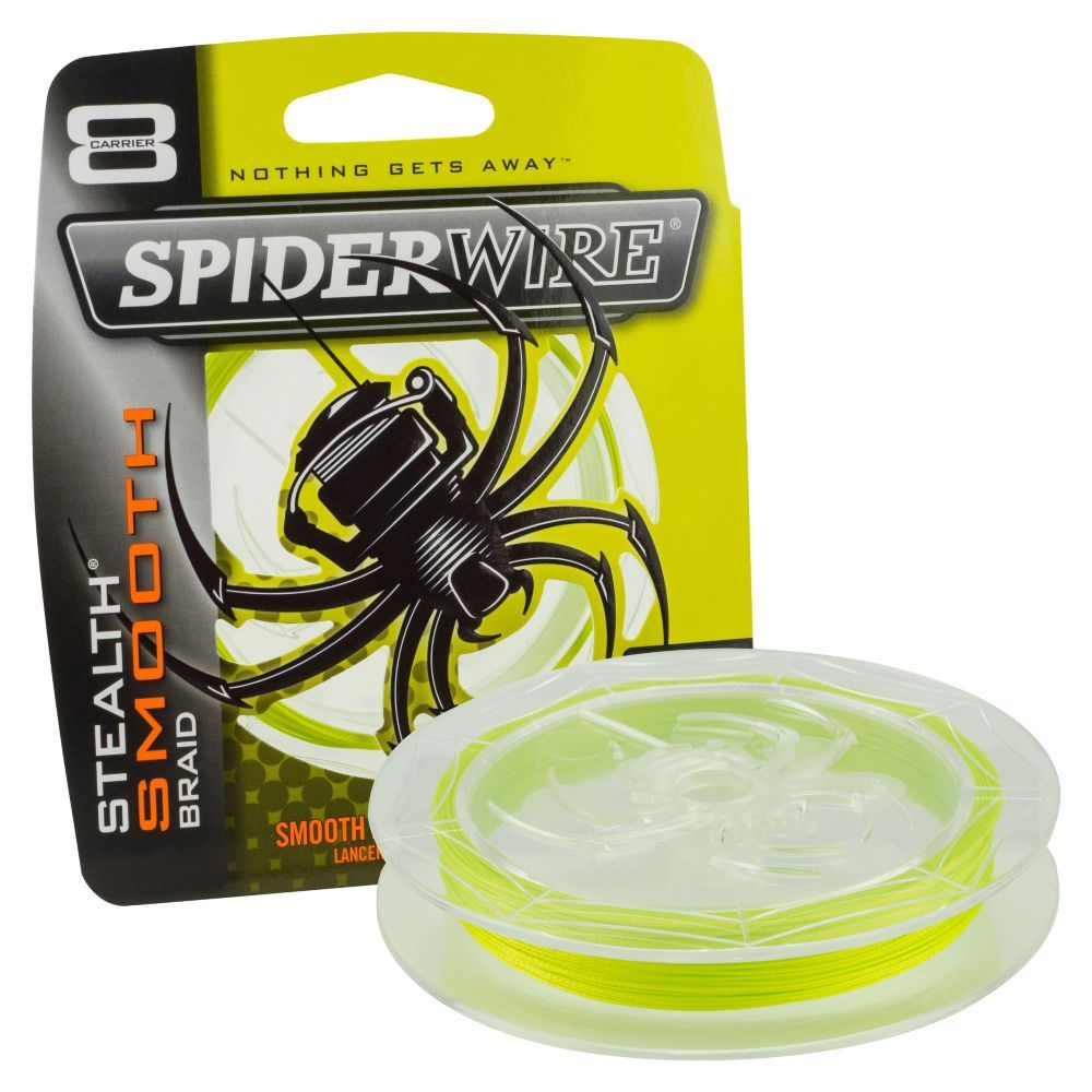 Spiderwire Smooth 8 Braid Yellow Fishing Line