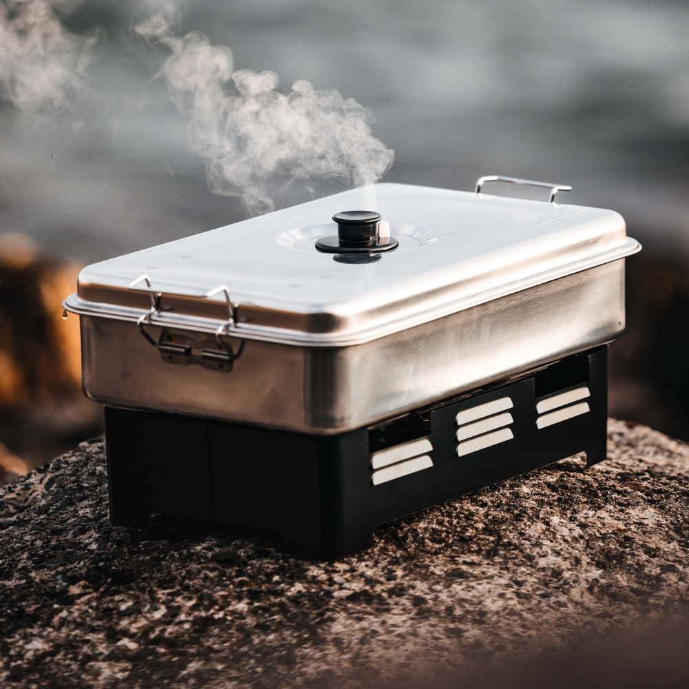 Snowbee Stainless Steel Smoker Cooker